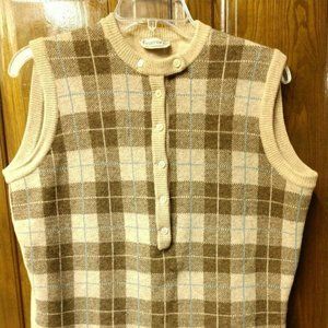Forstmann Vintage Lamb's Wool Women's 40 Vest